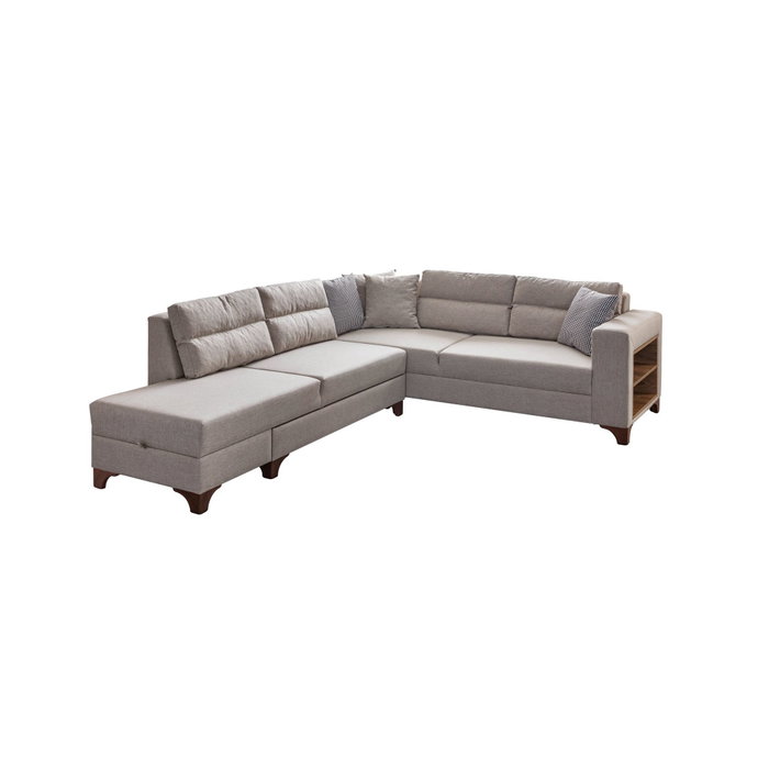 Atelier Del Sofa T-Loft Right - Sofá-Cama Esquinero Crema
